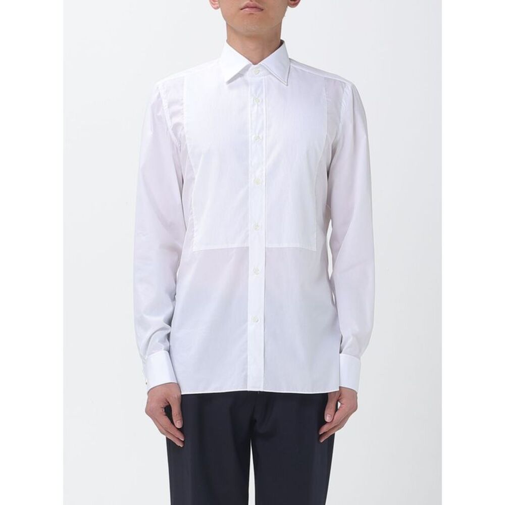 Luigi Borrelli Men Luigi Borrelli Cotton Poplin Shirt